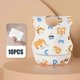thumbnail image 1 of 10pcs Disposable Bibs Baby Bib Waterproof with Food Catcher Pocket Suitable for Toddlers,Feeding,Traveling,Outdoor Use 26-27s, 1 of 4