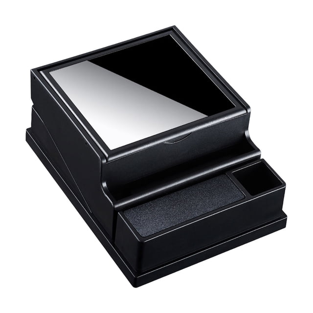 A Automatic Press Eject Cigarette Case 40 Count Portable Cigarette Storage Box Shock Proof Moisture Proof Metal Cigarette Holder For Men