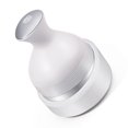 thumbnail image 4 of Masajeador de cabeza de gato para aliviar el estrés, vibración, impermeable, de silicona, portátil, recargable, para el hogar, color blanco, 4 of 12