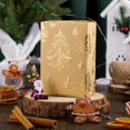 thumbnail image 4 of Papel de regalo Flyhill Gold con forma de árbol de Navidad en 3D, 43 x 1000 cm, 4 of 7