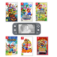 thumbnail image 1 of Nintendo Switch Lite Game Console with One Mario Game - Gray (Refurbished), 1 of 4