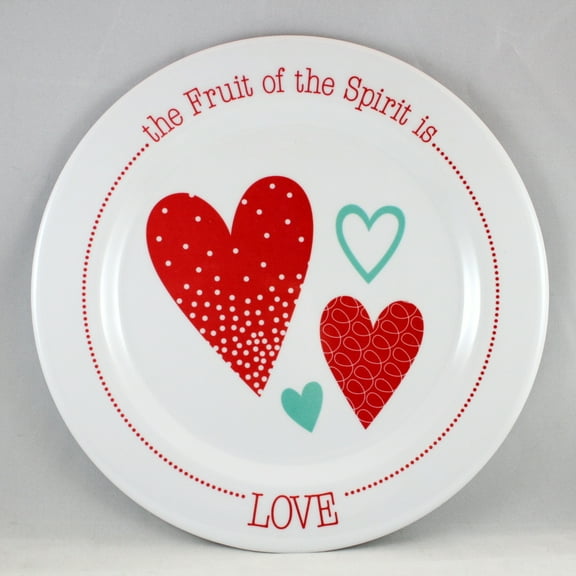 Fruitfull Kids Plates “Love”