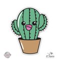 thumbnail image 1 of Cactus Cutie - 12" Vinyl Sticker Waterproof Decal, 1 of 1