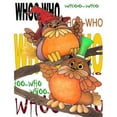 thumbnail image 1 of Carolines Treasures PJC1032CHF Whoo Who Owl Flag Canvas House Size, 1 of 4
