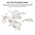 thumbnail image 3 of Dreadlocks Tube de Cheveux Perles, Perles de Barbe Taille Parfaite Griffe à la Mode pour le Tressage, 3 of 8