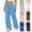 Sky Blue, variant on Sweatpants for Women High Waisted Wide Leg Sport Pants Casual Drawstring Pocket Loungewear Stretchy Trousers