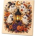 thumbnail image 4 of Halloween Ghost Pearl Art DIY Kit, Spooky Cute Diamond Painting Crafts for Adults, Fall Home Decor Wall Art Painting Kit, 4 of 5
