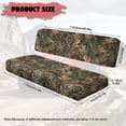 thumbnail image 7 of XYZCANDO Green Camo Hunting Seat Cover for UTV 2 Pieces Full Back UTV Seat Covers Compatible with Kawasaki Mule 3000 All-Season Protection Seats Accessory Parts Washable, 7 of 7