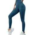 thumbnail image 2 of Celsior Cellulite Leggings 3D Anti Cellulite Leggings for Women Fitness Sport Pants Resistance Band Leggings Tummy Control Compression Pants Scrunch Butt Compression Legging Skin-Friendly Blue M, 2 of 7