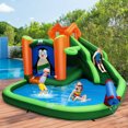 thumbnail image 3 of Patiojoy Inflatable Slide Bouncer Splash Pool Water Play Center, 3 of 6