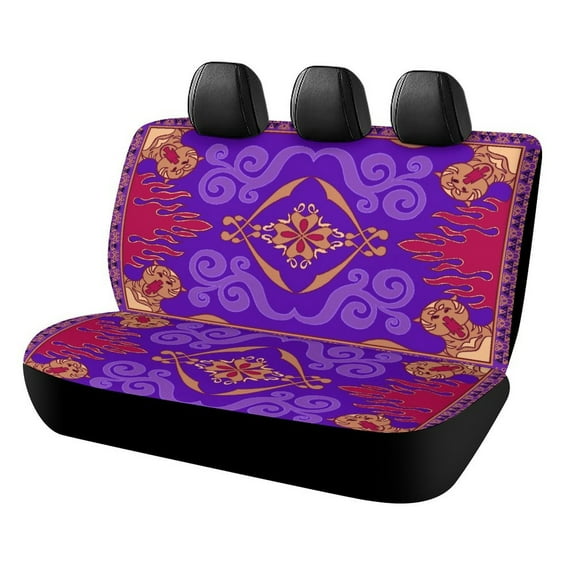 Aladdin Car Rear Seat Covers,Bench Back Seat Cover , Easy to Install Universal Fit for Cars Trucks Vans And SUVs
