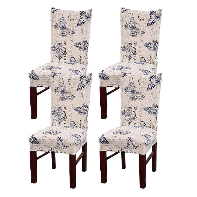 Funda elástica para silla de comedor, funda para taburete moderna y sencilla, 4 Uds.