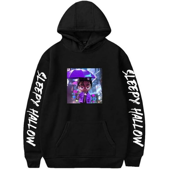 Sleepy Hallow Rapper HipHop Hoodie Still Sleep Winter Ready Long  Sleeve Hooded Pullover Sweatshirt