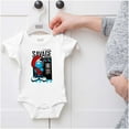 thumbnail image 5 of Urban Streetwear Smurf Kanji Savage Romper Boys or Girls Infant Baby Brisco Brands NB, 5 of 6