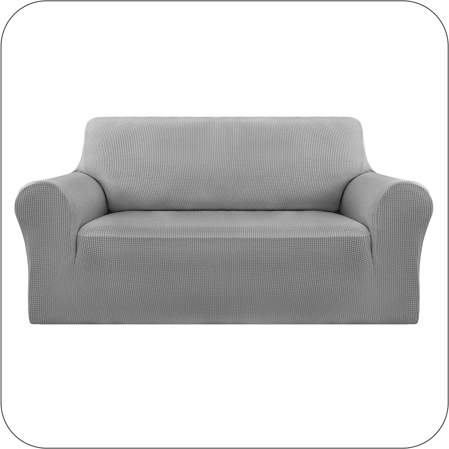 Brand Velvet 2 Seater Sofa Cover Stretch Slipcovers Small Checks