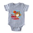 thumbnail image 1 of CafePress - Owl 1St Birthday - Cute Infant Baby Football Bodysuit, 1 of 1