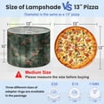thumbnail image 2 of Gothic Lampshades 2 Pack Vintage Floral Roses Green 13"x13"x10" Light Shade for Table Lamps Floor Lamp Shades Lampshade Replacement Easy Assembly Vintage Accent Decor, 2 of 8