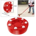 thumbnail image 3 of kurtrusly Durable Roller Hockey Puck Pucks Training High Performance Slider Red, 3 of 5