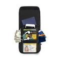 thumbnail image 3 of Secure Travel Neck Wallet Passport Holder Adjustable Strap For Men & Women 6*7.5in Guitar Music Designs, 3 of 6