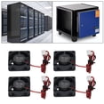 thumbnail image 3 of DC Brushless Fan DC Cooling Fan DC Cooler Fan Low Noise 24DBA 2Pin Terminal Compact 30x30x10mm for 3D Printer CPU PC Server Humidifier, 3 of 7