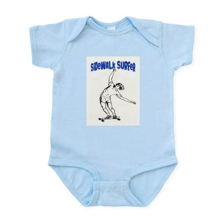 

CafePress - SIDEWALK SURFER Infant Bodysuit - Baby Light Bodysuit Size Newborn - 24 Months