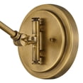 thumbnail image 4 of 3690HB-CL Hinkley Lighting Arti - 1 Light Small Wall Sconce in Transitional Style - 7.75 Inches Wide by 10.25 Inches High-Heritage Brass Finish-Clear, 4 of 14