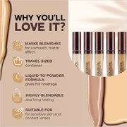 Colorbar Full Cover Concealer, Makeup Concealer, 001 Velvet, 0.2 oz