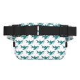 thumbnail image 3 of Disketp Cartoon Shark Riñonera de Doble Capa, Bolsa de Cintura Ajustable para Viajes, Correr y Senderismo, Riñonera Ligera para Hombre y Mujer, 3 of 9