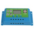 thumbnail image 1 of Régulateur Solaire Adaptatif 12V 24V avec Écran LCD Numérique à Paramètres Réglables, 1 of 8