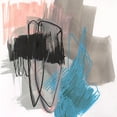 thumbnail image 3 of Goldberger, Jennifer 20x20 Black Modern Framed Museum Art Print Titled - Linear Instinct IX, 3 of 5