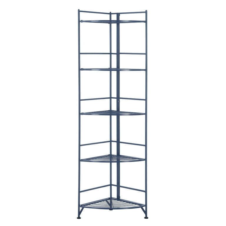 Convenience Concepts Xtra Storage 5 Tier Folding Metal Corner