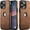 Brown, variant on for iPhone 14 Plus Leather Case, Slim Luxury PU Non-Slip Shockproof Protective Cover Phone Cases for iPhone 14 Plus