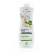 Attitude Sensitive Skin Care Nourishing Natural Shower Gel, Avocado Oil, 16 oz