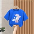 thumbnail image 2 of Avtoify Girls Long Sleeve Shirts Casual, Toddler Girls Fall Clothes, Summer Fashion Boy Printed Short Sleeve T-Shirt Children, 2 of 4