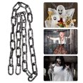 thumbnail image 2 of Grilletes de Halloween, utilería de simulación de cadena de hierro, utilería de cadena de prisionero, 1 ud., 2 of 6