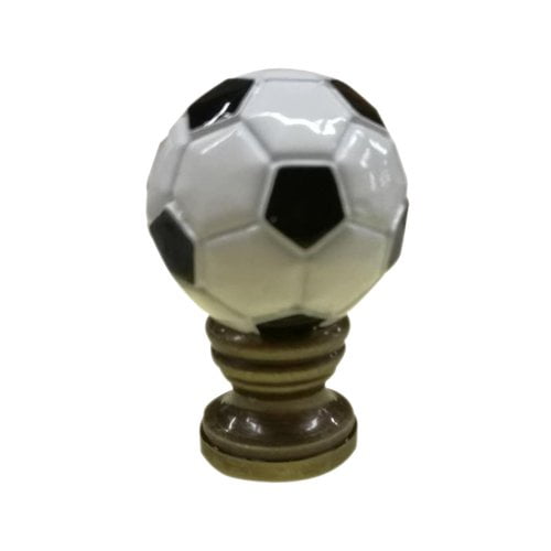 Home Concept Inc Alloy Soccer Ball Lamp Finial Walmart Com Walmart Com