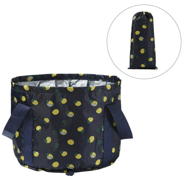 Travel Foot Basin Foldable Waterproof Portable Foot Soaking Bag Foot Washing Tub