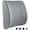 Gray, variant on DMI Contoured Foam Ergonomic Backrest with Removable Washable Cover, Burgundy