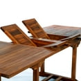 thumbnail image 2 of All Things Cedar TE90 Teak Extension Patio Table - 72L x 36W x 30H, 2 of 2