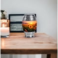 thumbnail image 7 of Sunflower Urn For Ash Adult Male, Orange Funeral Memorial Urns For Adult Ashes Women And Men, Mini Keepsake Burial Urns For Human Ashes Man, 3 Inch Sunset Urn For Husband And Wife, 7 of 7