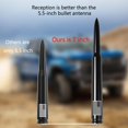 thumbnail image 3 of Antena Bullet para coche, camión, bandera americana, color negro, 3 of 8