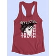 thumbnail image 3 of Reflected Truth Anime Girl Racerback Tank Women -Image by Shutterstock, Female x-Large, 3 of 4