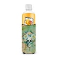 thumbnail image 3 of Carolines Treasures BB5124MUK Day of the Dead Skull with Flowers Michelob Ultra Hugger for slim cans  Slim Can, 3 of 3