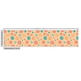 thumbnail image 3 of Ambesonne Orange Boho Fabric by the Yard Upholstery, Mandala Flowers Circles, 3 Yards, Pale Peach and Dark Coral, 3 of 5