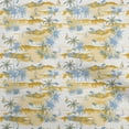 thumbnail image 1 of oneOone Rayon Yellow Fabric Beach Hawai Dress Material Fabric Print Fabric By The Yard 56 Inch Wide, 1 of 4