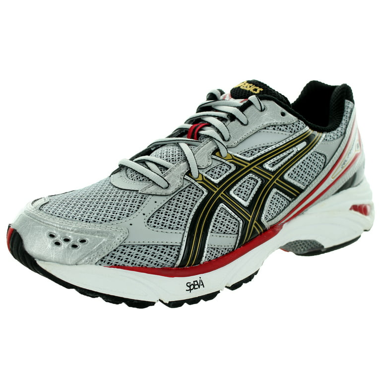 ASICS Men's Gel Foundation Running Shoe,Lightning/Black/True Red,8 2E - Walmart.com