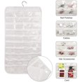 thumbnail image 2 of Bevtee 2 Pack Hanging Jewelry Organizer, 80 Pockets , Earring Holder Organizer for Women and Girls, White, 2 of 6