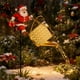 thumbnail image 1 of Adornos navideños, regalos navideños, luces solares de suelo de Papá Noel para Navidad, decoración de patio y jardín de resina, lámpara de césped ambiental, lámpara solar de plástico., 1 of 6