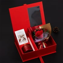 AYktou Bath Soap Rose Flower Petals Home Spa Set with Scent Diffuser,Rose Shaped Soap Petals Spa Gifts Ideas for Women Teens Mom,Valentines Day Mother's Day Birthday Girls