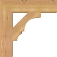 thumbnail image 3 of Ekena Millwork 3 1/2"W x 16"D x 16"H Balboa Block Smooth Bracket, Western Red Cedar, 3 of 4